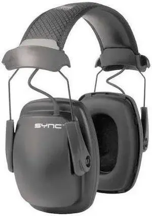 HONEYWELL HOWARD LEIGHT 1030110 Sync Stereo Over-the-Head Electronic Ear Muffs,