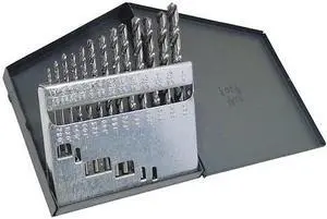 CLE-LINE C21104 13PC 118 Degree General Purpose Jobber Length Drill Set