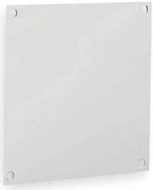WIEGMANN N1P0606 Interior Panel, 12 Gangs, Carbon Steel, Back Panel Box Type