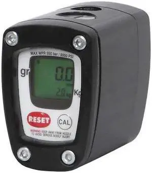 WESTWARD 30RZ31 Digital Grease Meter,1.5V,8000 psi