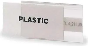 HOL-DEX L11GR Label Holder,Pk25