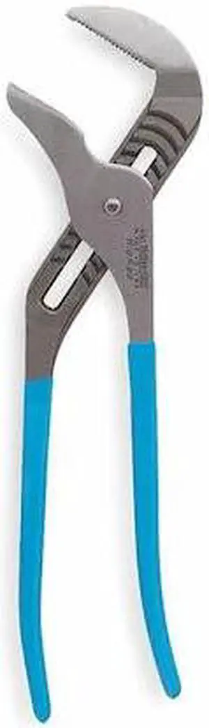 CHANNELLOCK 480 20 1/4 in Bigazz Straight Jaw Tongue and Groove Plier, Serrated