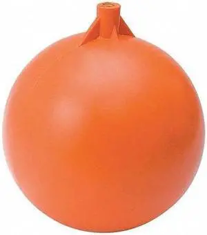 ZORO SELECT 109-862 Float Ball,Round,Plastic,6 In