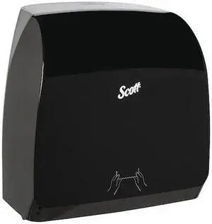KIMBERLY-CLARK PROFESSIONAL 47092 Paper Towel Dispenser,(1) Roll,Black