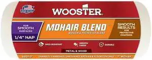 Wooster Brush Company R207 7 in. Mohair Blend 0.25 in. Nap Roller Cover