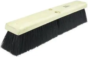 Weiler Tampico Medium Sweep Brushes, 18 in Hardwood Block, 3 in Trim - 1 EA (804-42007)