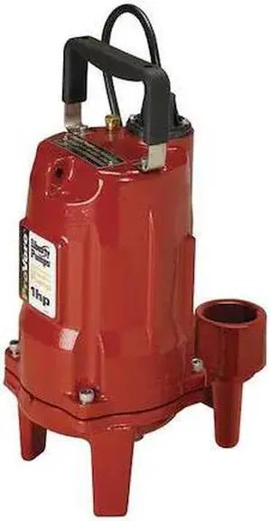 LIBERTY PUMPS PRG101M Grinder Pump,Manual,115V