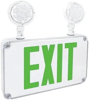 Fulham 040484 - FHEC34G Indoor Exit Emergency Combination LED Fixture