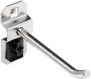 TRITON PRODUCTS 61323 3 In. Single Rod 30 Degree Bend Stainless Steel Pegboard