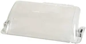 ZORO SELECT 6TUC3 Floor Register Air Deflector,Clear