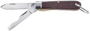KLEIN TOOLS 1550-2 Pocket Knife Spear, 6-5/8" L