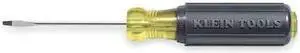 KLEIN TOOLS 606-2 General Purpose Slotted Screwdriver 1/16 in Round