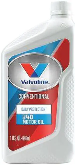 VALVOLINE 822400 Motor Oil, Valvoline, Super Hpo, SAE 40W, 1 Qt