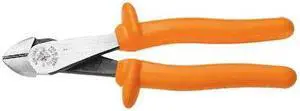 KLEIN TOOLS D2000-48-INS Diagonal Cutting Pliers, Insulated, Heavy-Duty, Angled