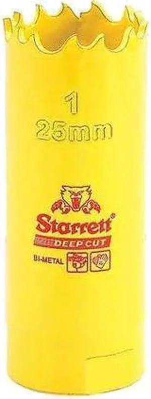 STARRETT DCH0100-G Bi-Metal Fast Cut Hole Saw 1" (25mm)
