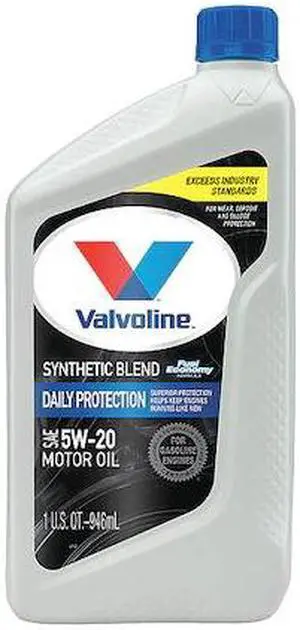 VALVOLINE 797974 Valvoline, 5W-20, Conventional, All Climate, 1 Qt.