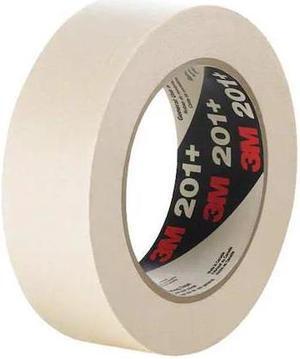 3M T934201 3M 201+ Masking Tape, 4.4 Mil, 3/4" x 60 yds., Tan, 48/Case
