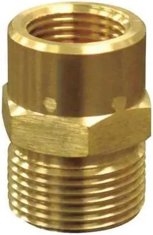 ZORO SELECT 1MDL7 Quick Coupling Plug,3/8 (F) x 22mm
