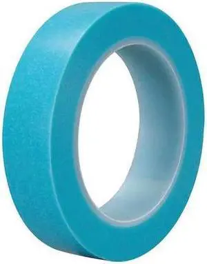 SCOTCH T9354737T3PK 3M 4737T Masking Tape, 5.1 Mil, 1" x 36 yds., Blue, 3/Case