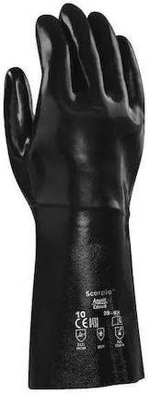 ANSELL 09-924 AlphaTec 09-924 Chemical Resistant Gloves, Neoprene, 14 in L, 80