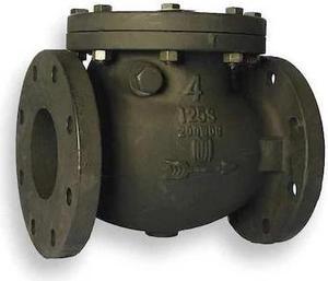 MILWAUKEE VALVE 2974-M 4 4" Flanged Cast Iron Swing Check Valve