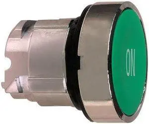 Non-Illum Push Button Operator, Green ZB4BA341