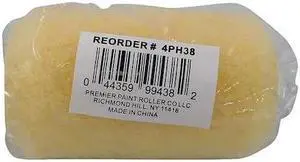 PREMIER 4PH38 4" Paint Roller Cover, 3/8" Nap, Polyester