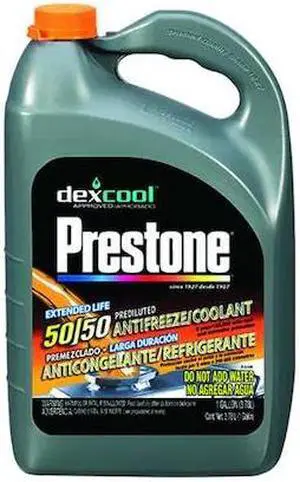 PRESTONE AF850/1F Antifreeze Coolant,1 gal.,50/50