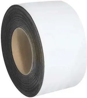 PARTNERS BRAND LH124 Warehouse Labels, Magnetic Rolls, 3" x 50', White, 1/Case