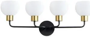 MAXIM 11274SWBZSBR Coraline 4-Light Bath Vanity