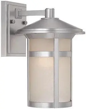 ACCLAIM LIGHTING 39102BS Wall Light,1-Light,Brushed Silver ACCLAIM LIGHTING 39102BS Wall Light,1-Light,Brushed Silver