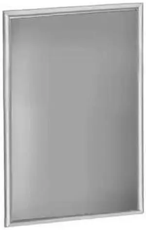 AZAR DISPLAYS 300218-SLV 18"W x 24"H Vertical/ Horizontal Large Format Snap