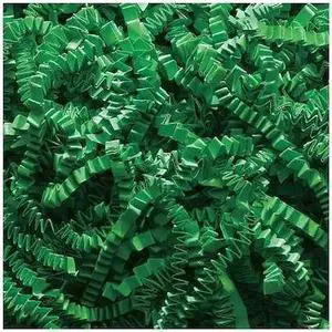 PARTNERS BRAND CP10I Crinkle Paper, 10 lb., Green, 1/Case