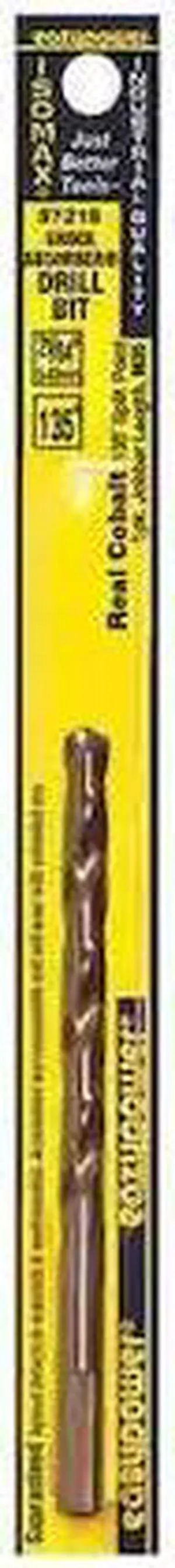 EAZYPOWER 87216 Cobalt TiN Jobber Length Drill Bit, SAE or Metric: SAE, Metric