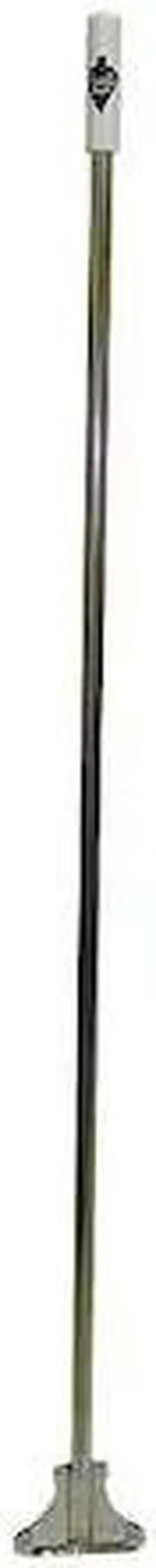 TOUGH GUY 5EHJ3 Slide On Wet Mop Handle, Natural, Stainless steel