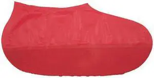 TINGLEY 6332 Disposable Shoe Cover, Natural Rubber Latex, Red, ,15