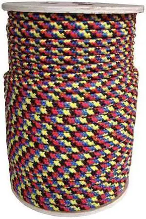 ZORO SELECT 20TL80 Utility Cord,3/8 in x 250 ft,16 Strand