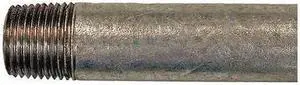 JONES STEPHENS 301G2036 2" x 3 ft. Galvanized Steel Ready Cut Pipe