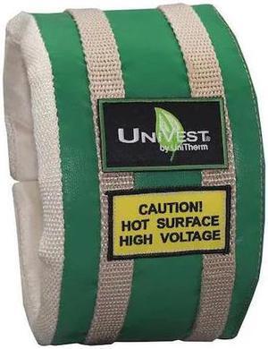 UNITHERM UVST 1908 4" x 19" L Fiberglass Cloth Insulated Pipe Jacket 1" Wall
