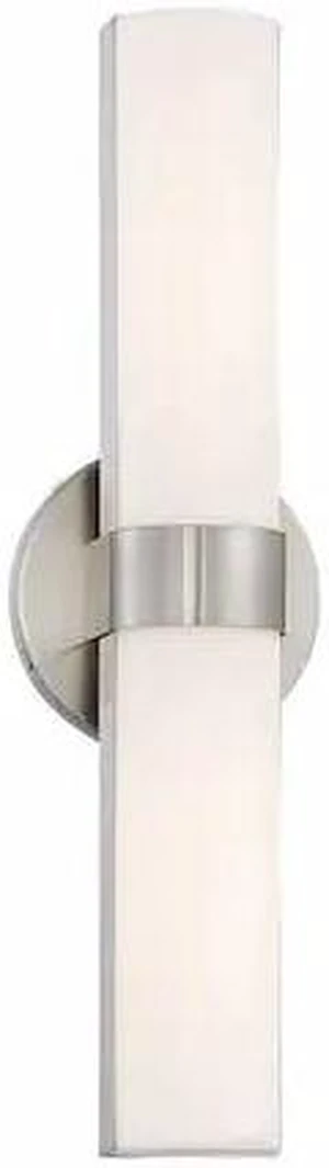 NUVO 62-732 Bond Double 17-1/2 in. LED Vanity White Acrylic Lens Brushed NUVO 62-732 Bond Double 17-1/2 in. LED Vanity White Acrylic Lens Brushed