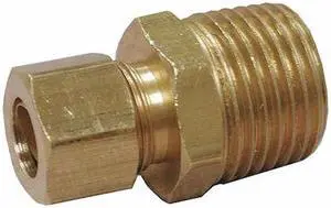 JONES STEPHENS C74149LF Brass Lead Free Connector, Compression x MNPT