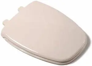 JONES STEPHENS C1050S01 EZ Close Plastic Seat,Bone,Elongated With Cover, EZ