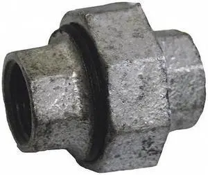 JONES STEPHENS G6570150 Galv Brass To Iron Seat Union,1 In