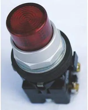 EATON HT8GTRF7 Pilot Light Complete Unit,LED,Red
