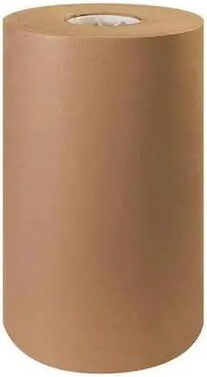 PARTNERS BRAND KP1530 Kraft Paper Roll, 30 lb, 15" x 1,200', Kraft, 1 Roll