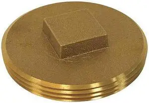 JONES STEPHENS P50600 Brass, Raised Head, Plug
