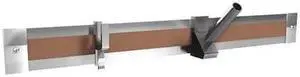 GHENT MRH8-1 Display Rail,Cork,96 in. W x 2 in. H