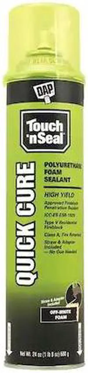 TOUCH 'N SEAL 7565000058 Spray Foam Sealant, Straw Application Method 24 oz,