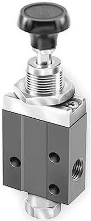 PARKER 404411000 Manual Air Control Valve,3-Way,1/8In NPT
