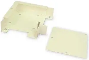 LEGRAND V4011 Flat Elbow Raceway, 4000 Series, 1 Channel, 4-3/4 in W, 1-1/2 in